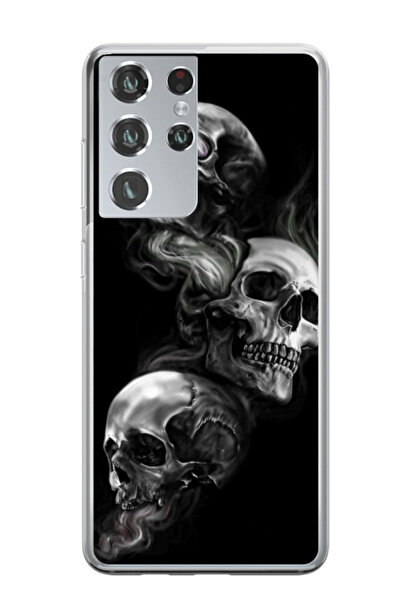Atlas Εξατομικευμένη θήκη για Samsung Galaxy S21 Ultra, μοντέλο Skulls, S1D1M...
