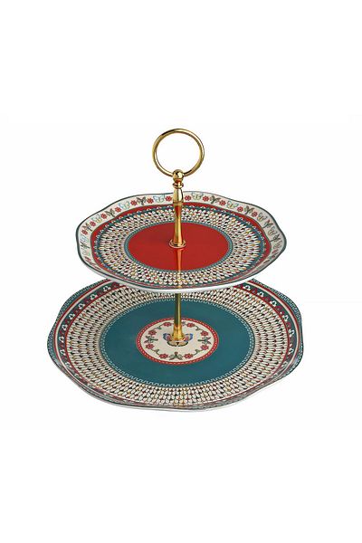 Lucky Art Liora 2 Tier Cake Stand