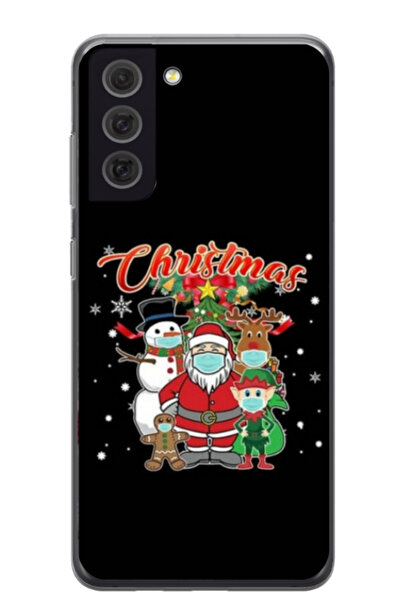 Atlas Персонализиран калъф за Samsung Galaxy S21 FE, коледен модел, S1D1M0054