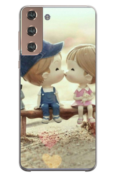 Atlas Husa personalizata pentru Samsung Galaxy S22 Plus, model Kiss, S1D1M0259
