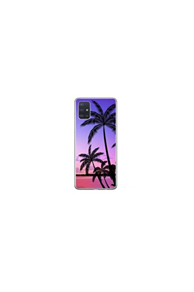 Atlas Husa personalizata HQ Print 360 de grad pentru Samsung Galaxy A51, Beac...