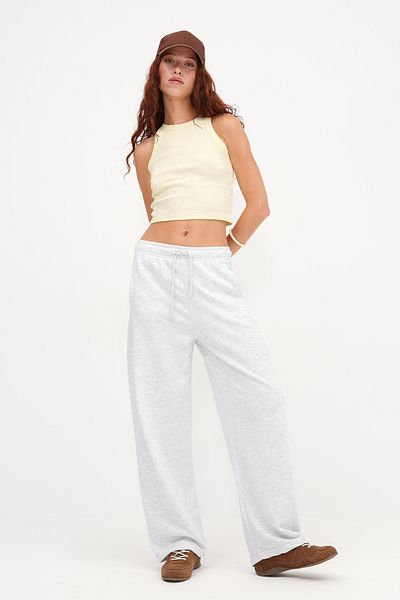 Addax Wide Leg Tracksuit with Pockets Eşf10487