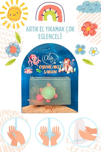 olive ixir Soap with Toys