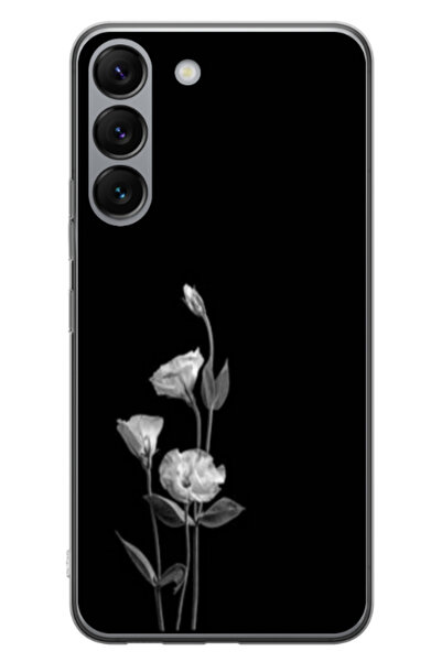 Atlas Персонализиран калъф за Samsung Galaxy S23 Plus, модел Абстрактни цветя...