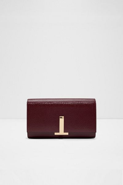 Aldo Adoring - Women's Small Size Red Bag with Metal Closure Cover