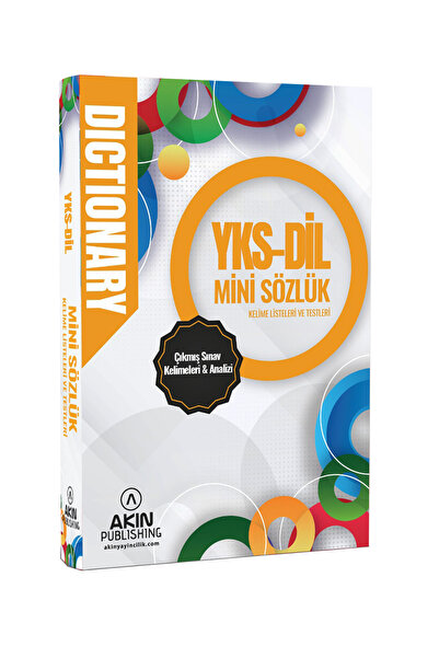 AKIN Publishing YKS-DİL 12. Sınıf Mini Sözlük YDT Çıkmış Kelimeleri ve Analiz...