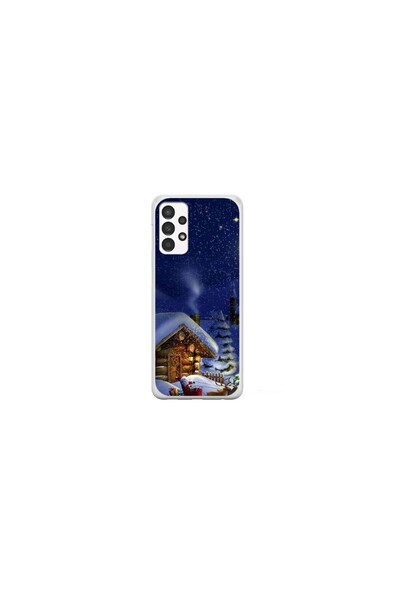 Atlas Εξατομικευμένη θήκη για Samsung Galaxy A13, μοντέλο Christmas Cottage, ...
