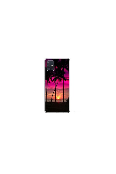 Atlas Husa personalizata HQ Print 360 de grad pentru Samsung Galaxy A51, Beac...