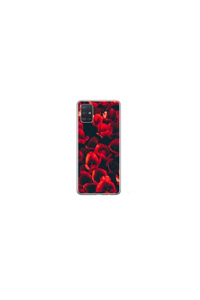 Atlas Персонализиран калъф за Samsung Galaxy A71, модел Flowers #24, S1D1M0386