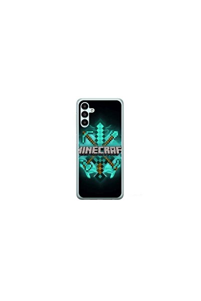 Atlas Husa personalizata HQ Print pentru Samsung Galaxy A24, Minecraft #2, S1...