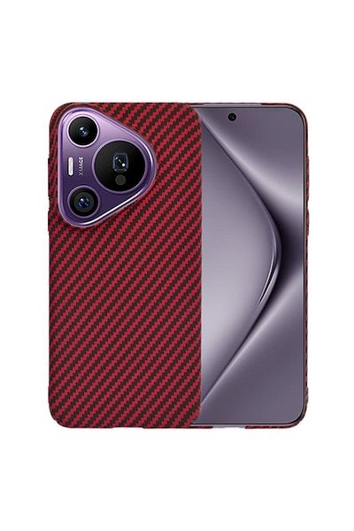 Tim Case with High Protection for Huawei Pura 70 Pro, Timacondesign, D79, Hard Plastic, Elegant Ruby