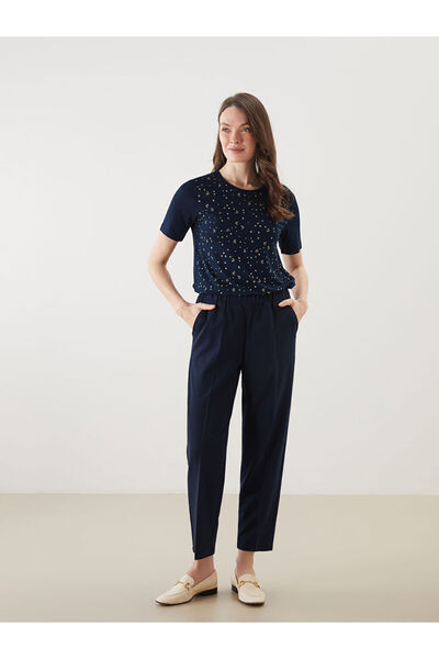 LC Waikiki Create Your Style from Uzg Store |   Women's Elastic Waist Trousers