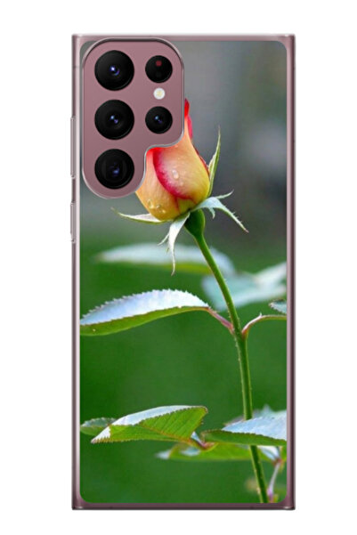 Atlas Εξατομικευμένη θήκη για Samsung Galaxy S22 Ultra, μοντέλο Flowers #13, ...