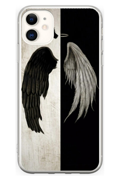 Atlas Husa personalizata pentru Apple iPhone 11, model Angel Wings, S1D1M0004