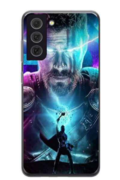 Atlas Персонализиран калъф за Samsung Galaxy S21 FE, модел Thor #1, S1D1M0201
