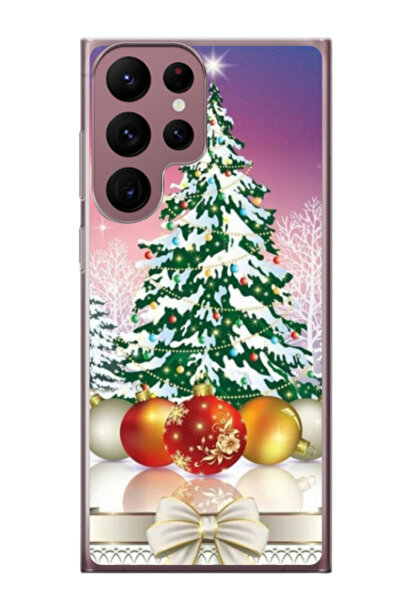 Atlas Εξατομικευμένη θήκη για Samsung Galaxy S22 Ultra, μοντέλο Christmas Tre...