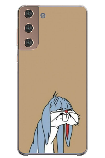 Atlas Husa personalizata pentru Samsung Galaxy S22 Plus, model Tired Bunny, S...
