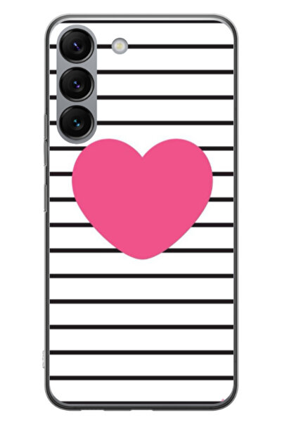 Atlas Персонализиран калъф за Samsung Galaxy S23 Plus, модел Heart, S1D1M0291