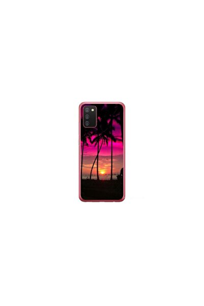 Atlas Персонализиран калъф за Samsung Galaxy A03s, модел Плажна гледка # 1, S...