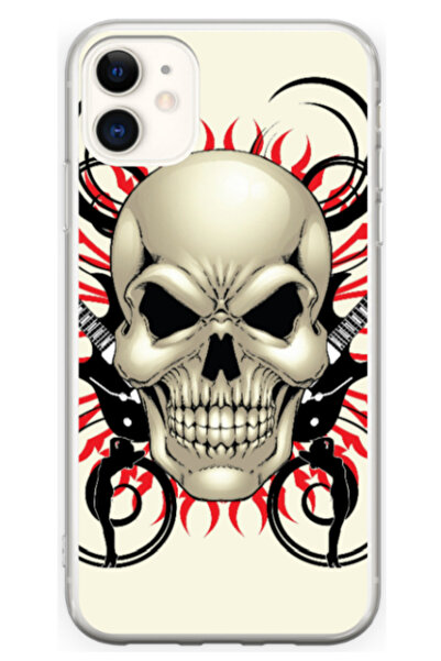 Atlas Husa personalizata pentru Apple iPhone 12 Mini, model Skull #1, S1D1M0284