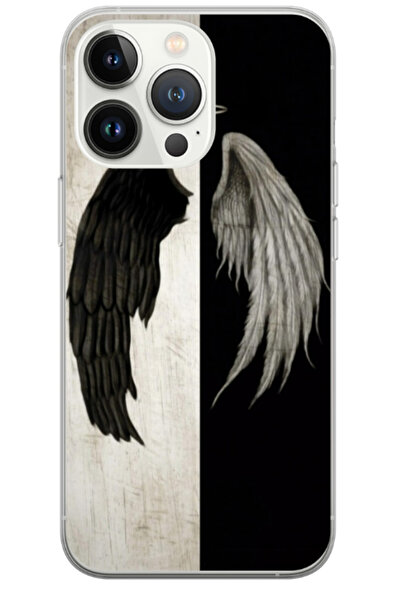 Atlas Εξατομικευμένη θήκη για Apple iPhone 13 pro, μοντέλο Angel Wings, S1D1M...