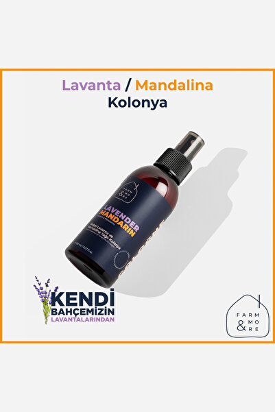 FARM MORE 100% Doğal Lavanta Yağlı Kolonya - 150 ml.