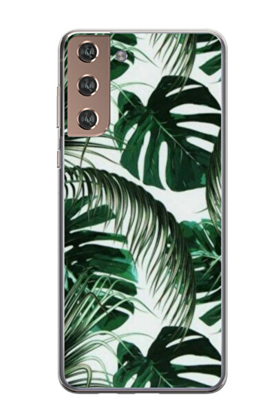 Atlas Εξατομικευμένη θήκη για Samsung Galaxy S21 Plus, μοντέλο Leaf Design #3...