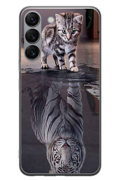 Atlas Husa personalizata pentru Samsung Galaxy S23 Plus, model Tiger, S1D1M0242