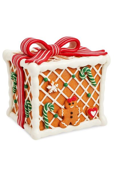 BeySüS Illuminated New Year's Gift Box with Red Bow