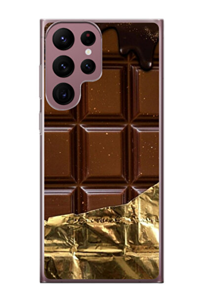 Atlas Εξατομικευμένη θήκη για Samsung Galaxy S22 Ultra, μοντέλο Chocolate, S1...