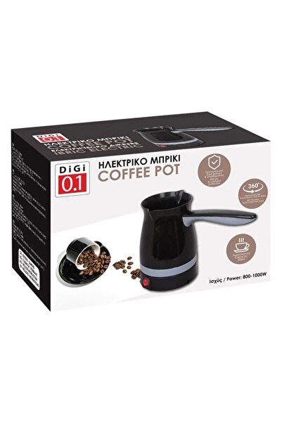 divendi-ro Electric kettle, plastic, power 800-1000W, capacity 250ml, black