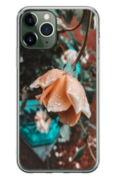 Atlas Husa personalizata pentru Apple iPhone 11 Pro, model Flowers #10, S1D1M...