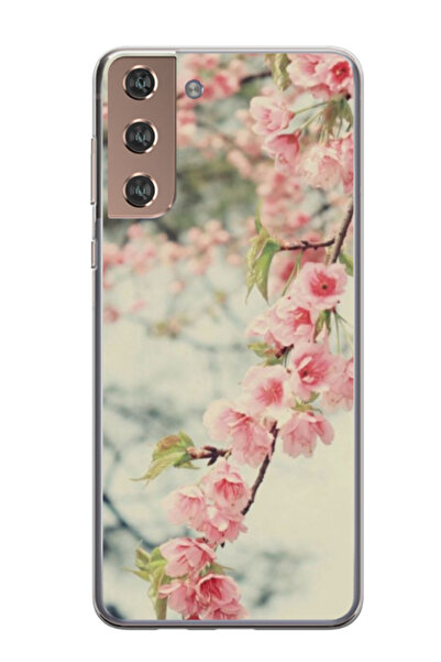 Atlas Husa personalizata pentru Samsung Galaxy S21 Plus, model Flowers #18, S...