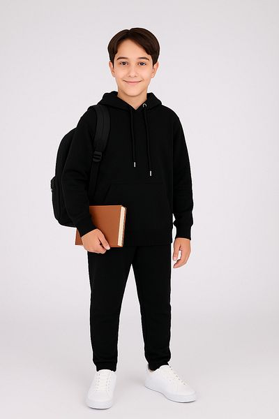 armicem Children's School Tracksuit Set – Kangaroo Pocket Model
