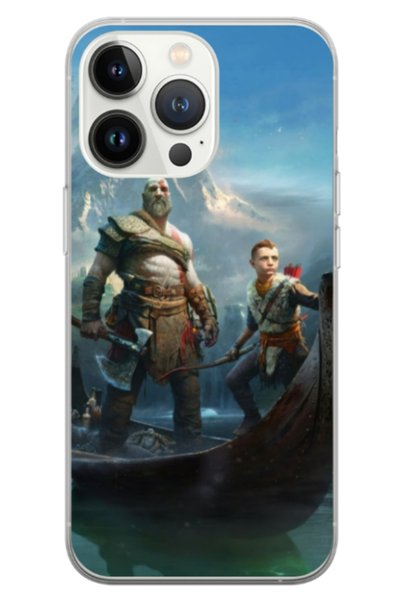 Atlas Husa personalizata HQ Print pentru Apple iPhone 15 Pro Max, God of War ...