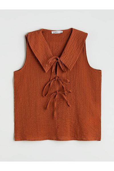LC Waikiki Quality Parts from Celebi Store |   Baby Collar Textured Blouse