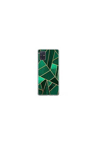 Atlas Husa personalizata pentru Samsung Galaxy A51, model Emerald, S1D1M0287