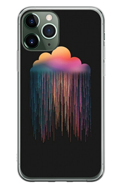 Atlas Husa personalizata pentru Apple iPhone 11 Pro, model Colorful #3, S1D1M...