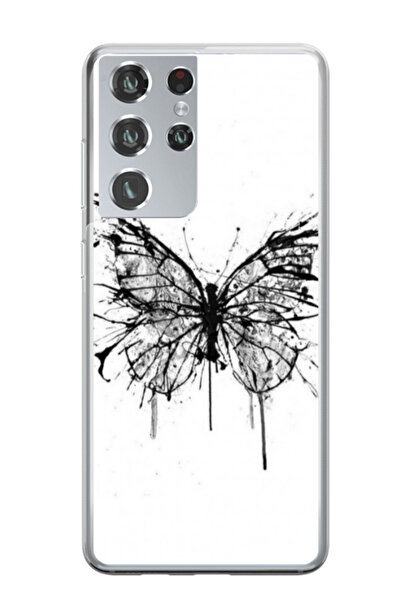 Atlas Εξατομικευμένη θήκη για Samsung Galaxy S21 Ultra, μοντέλο Butterfly #3,...