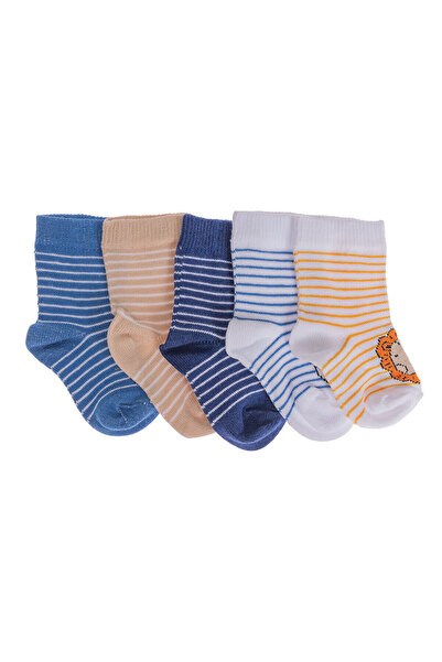 ebebek Hello Baby HelloBaby Erkek Bebek 5'li Soket Çorap