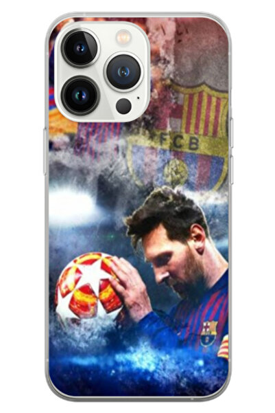 Atlas Husa personalizata HQ Print pentru Apple iPhone 15 Pro Max, Messi #1, S...
