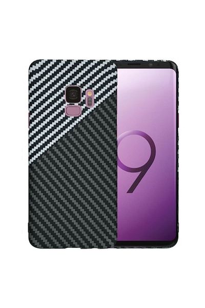 Tim High Protection Case for Samsung Galaxy S9, Timacondesign, U52, Hard Plastic, Stealth Titanium Grey