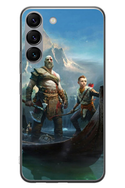 Atlas Husa personalizata pentru Samsung Galaxy S23 Plus, model God of War #1,...