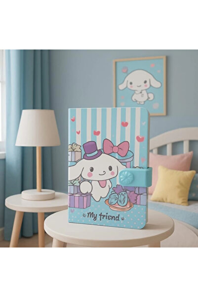 Evistro Çocuk Kilitli Resimli Anı Defteri 100 Yaprak İthal Ürün My Friends