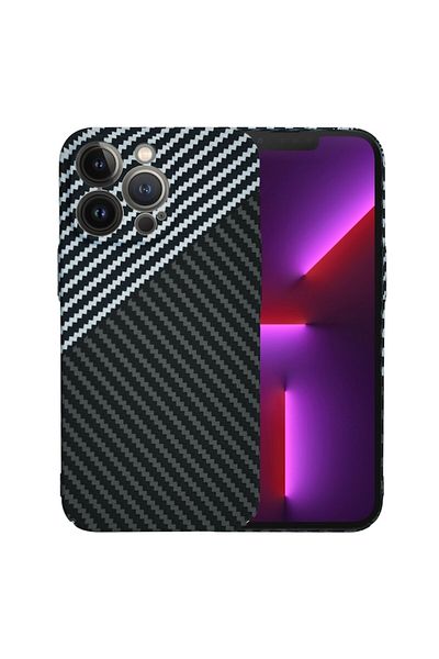 Tim High Protection Case for iPhone 13 Pro, Timacondesign, Y74, Hard Plastic, Stealth Titanium Grey