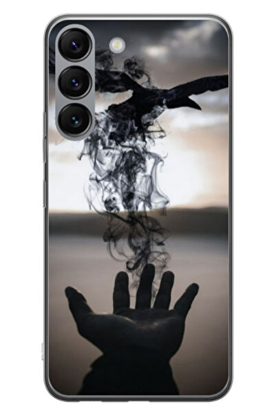 Atlas Husa personalizata pentru Samsung Galaxy S23 Plus, model Black Magic, S...