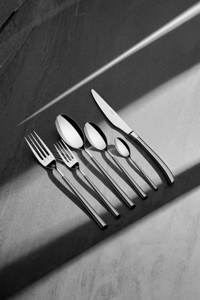 Nehir Elegance Satin 6-Person 36-Piece Cutlery Set