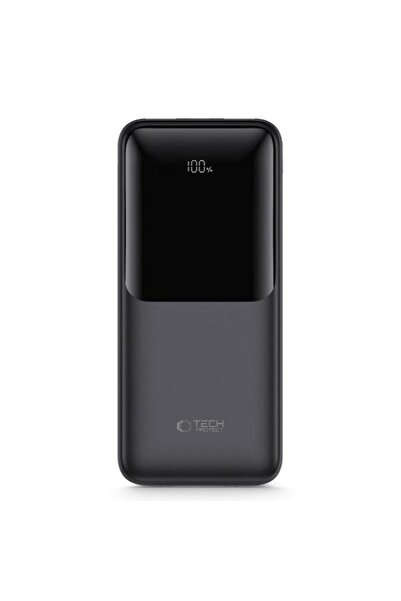 Tech-Protect PB01, 10000mAh, 22.5W, QC + PD, 1 x USB-C - 2 x USB-A, Negru