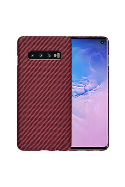 Tim High Protection Case for Samsung Galaxy S10, Timacondesign, Y45, Hard Plastic, Elegant Ruby