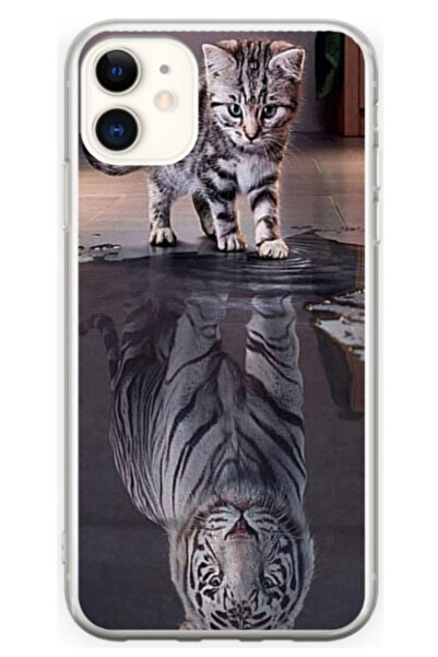 Atlas Husa personalizata pentru Apple iPhone 12 Mini, model Tiger, S1D1M0242